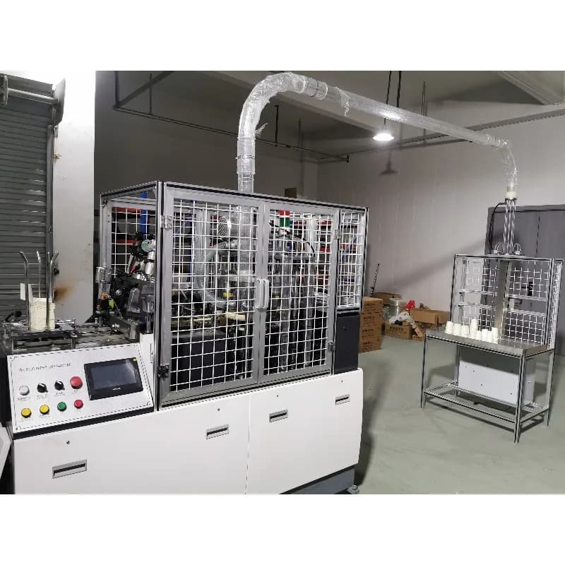 Automatic Machine for Production of Disposable Glasses for Tea and Coffee, Paper Bowl Forming Machine, Price Card Making Machine