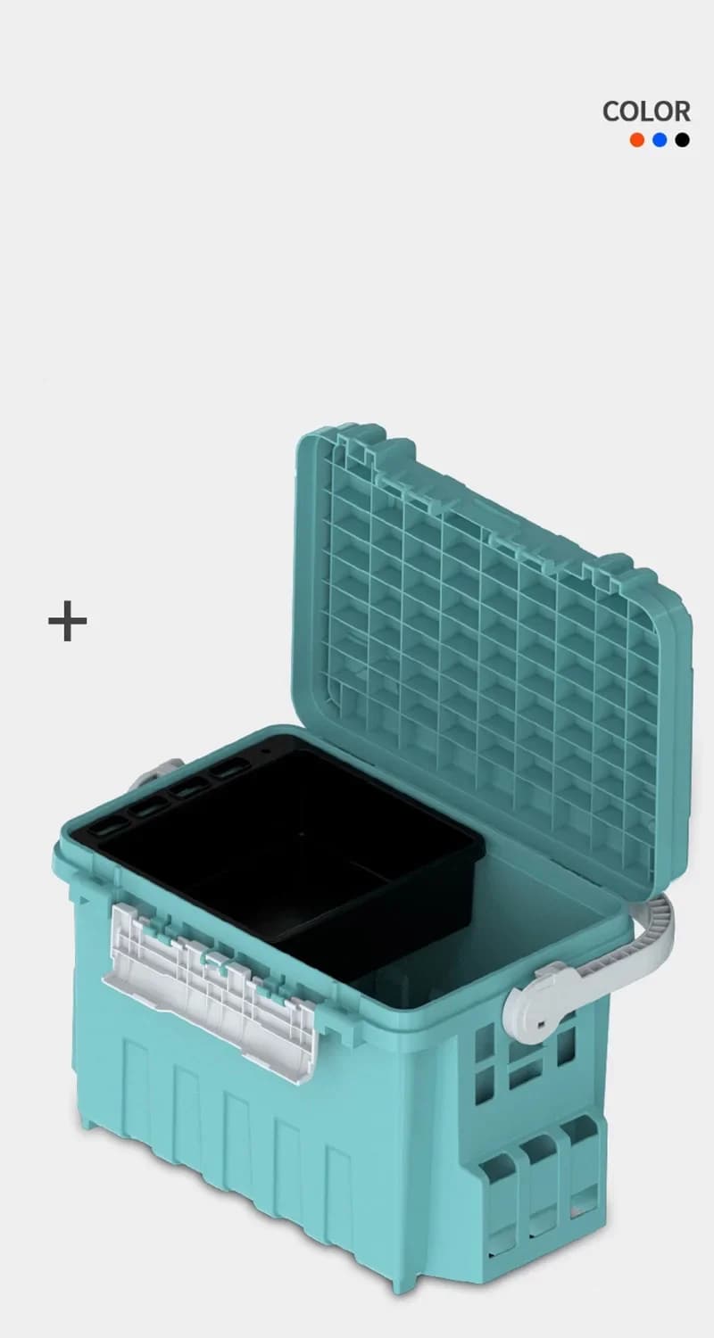 2026 S/M/L Size Two Level Tackle Box,Premium Fishing Tackle Storage,Outdoor Box Organizer