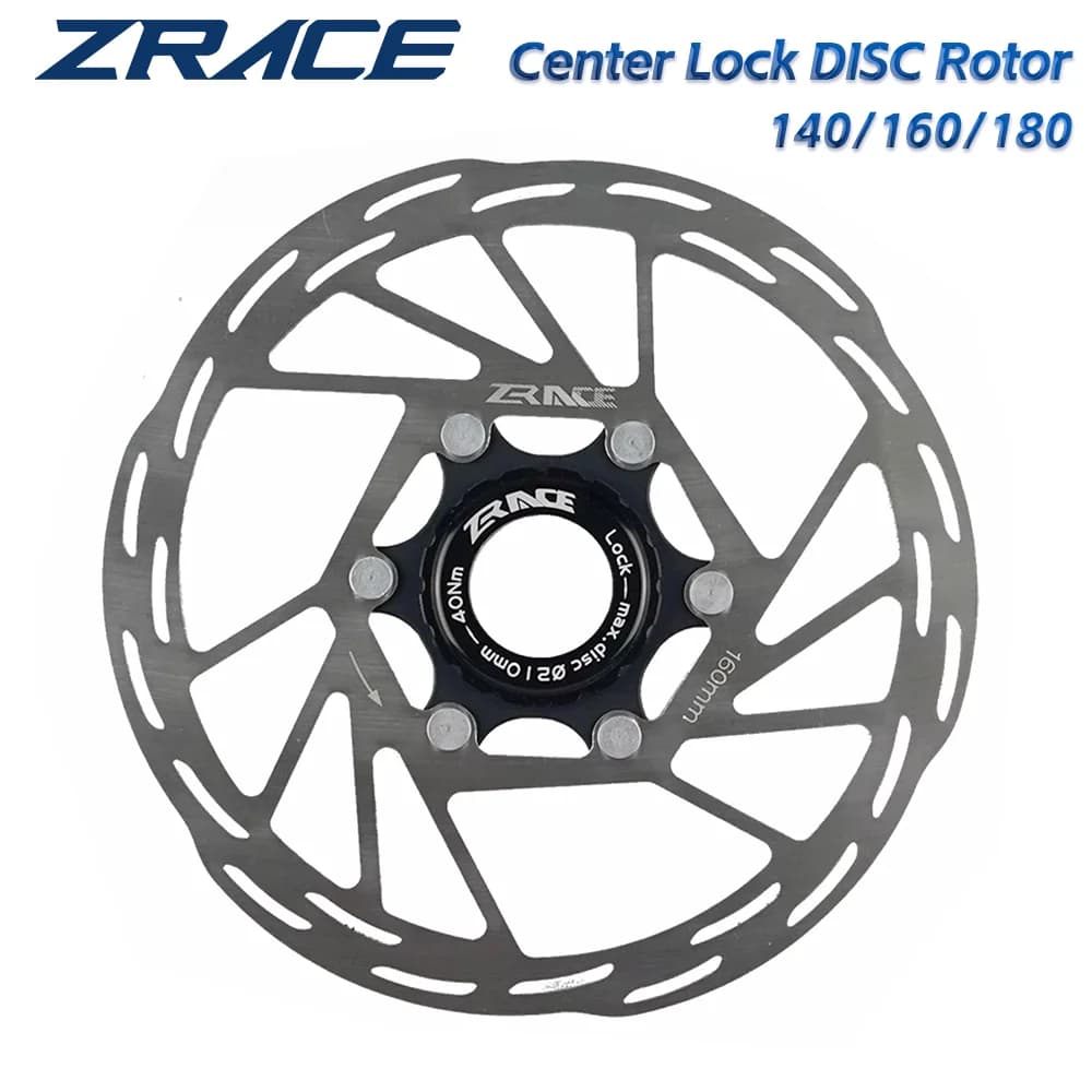 Disco freno ZRACE Center Lock per bici, rotore flottante con forte dissipazione del calore, 140mm 160mm 180mm, per freni a disco MTB / Strada