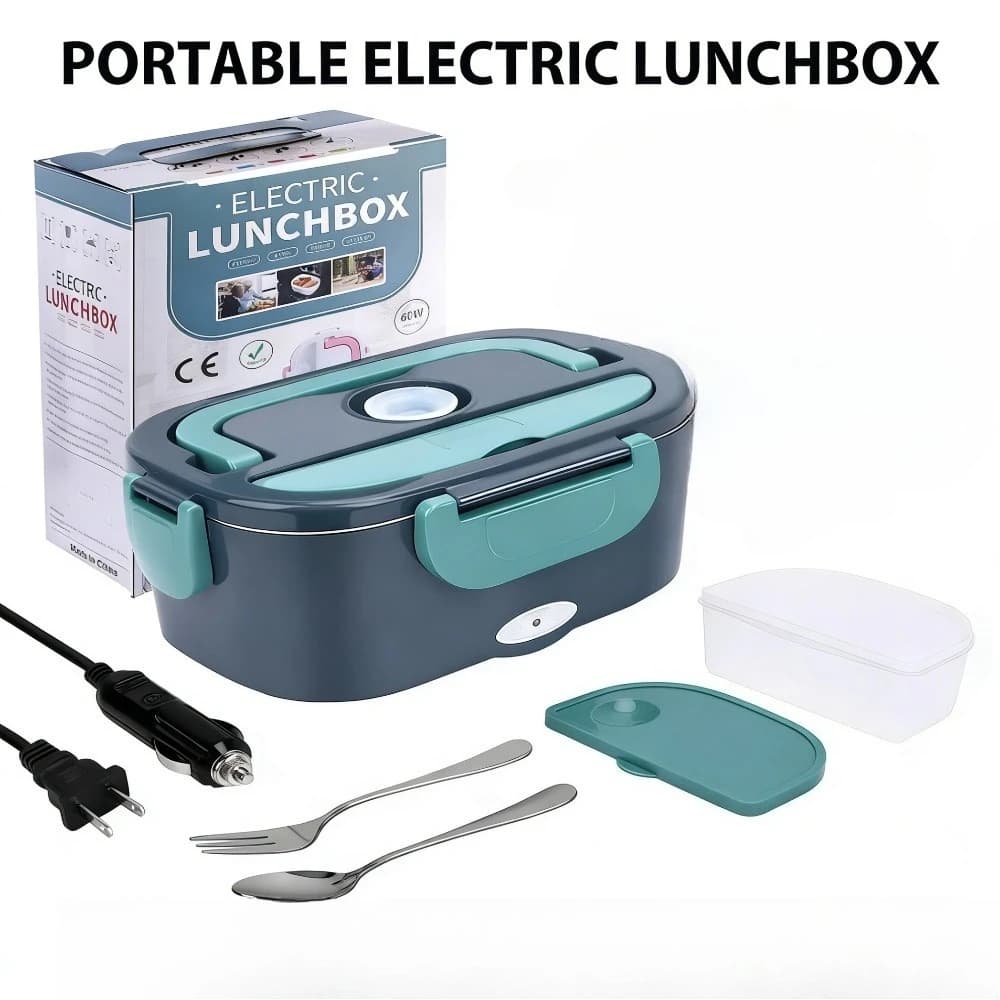 Scaldavivande Elettrico Portatile da 1,5L 60W, Design Anti-perdita, Contenitore Termico per Auto e Casa, Ideale per Lavoro e Viaggi