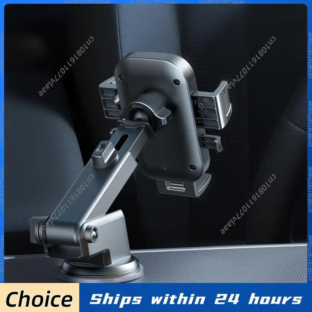 Support for Phone by Car, Mounting on Dashboard, Support for Cellular with suction cup, 360° rotation, for Telephons from 4-7,2 Inch