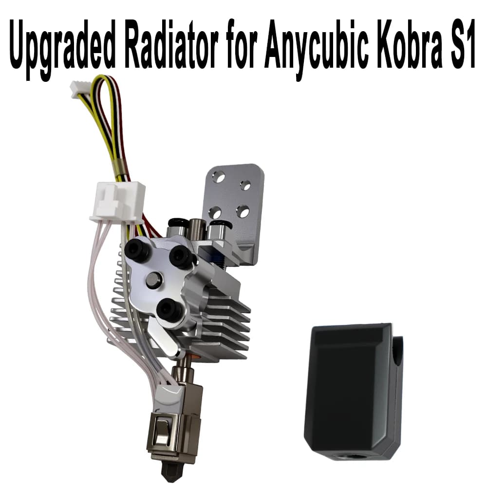Accessories for 3D Printer Anycubic: Fully Metal Quick Release Parts + Ceramic Hotend for Combined Model S1