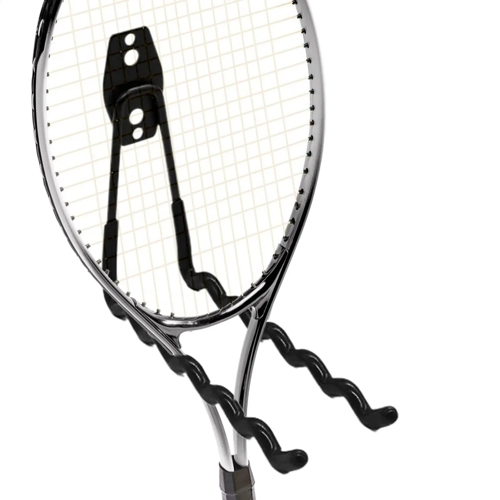 Metal Tennis Racket Hook Garage Organizer Wall Mount Anti-slip Paddle Hanger Hooks Warehouse Storage Hook For Garden Tool