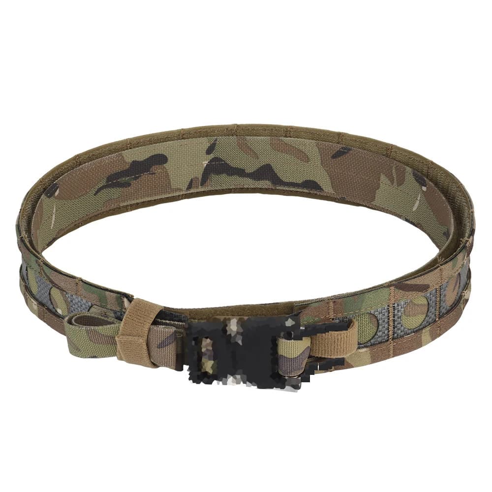 Tactical Belt Ferro-style Militar Patrol Bison Lightweight MOLLE Belt Pistol Airsoft Magazine Pouch Outdoor Hunting Men's Waists