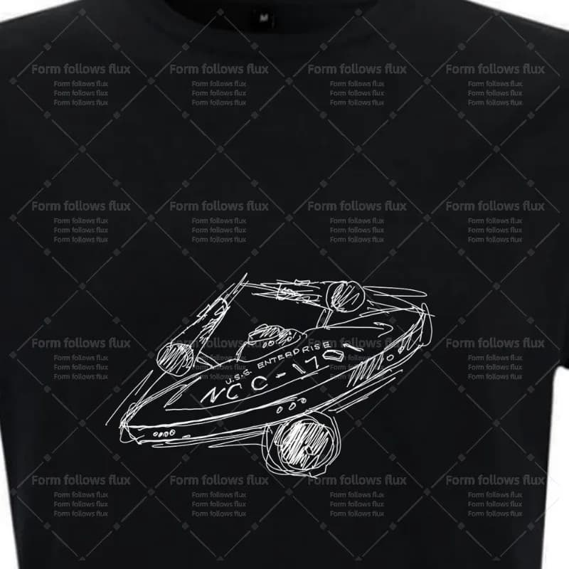 T-shirt con cappuccio da uomo 2026 Starship Enterprise – Navi spaziali di Star Trek, film e serie TV, stile fumetto disegnato a mano, unisex S-6XL Plus S