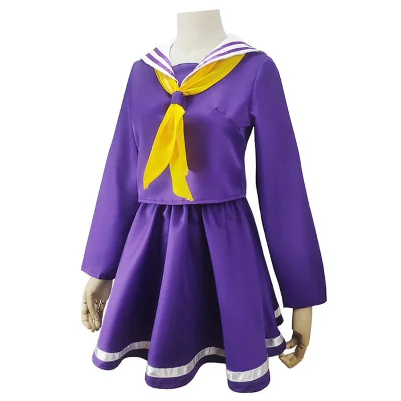 NewNo Game No Life - Shiro Costume Cosplay Uniforme Abiti Abiti Carnevale di Halloween Suit2025