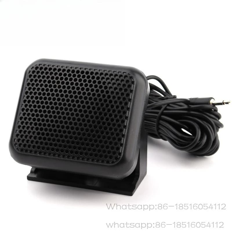 Altoparlante esterno per autoradio P600 Walkie-talkie per auto Piccolo altoparlante, altoparlante per piattaforma per auto
