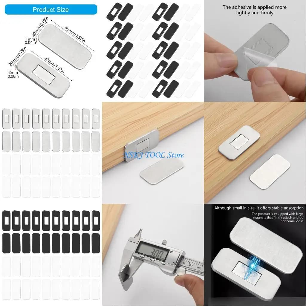 L8RC Corrosions Resistant Door Stoppers for Bathroom Kitchen Cabinet Use