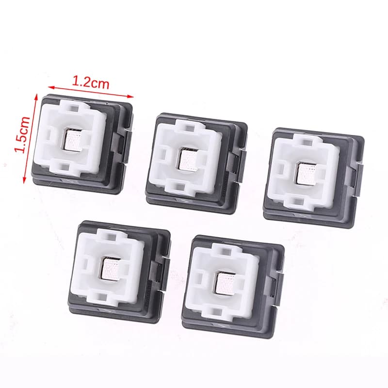 5 Pz/set Romer-G Interruttore Per G910 G810 G310 G413 G512 G613 Tastiera Meccanica Albero Cambio Albero Interruttore Nero