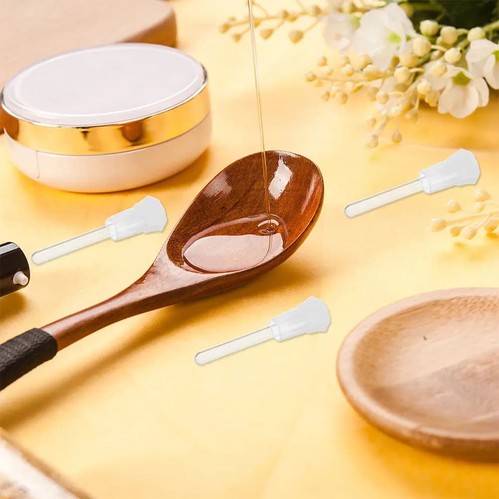 50Pcs 6Ml Octagonal Glass Essential Oil Bottles Glass Rod Applicator Small Travel Oil Bottles DIY Fragrance Making Refillable