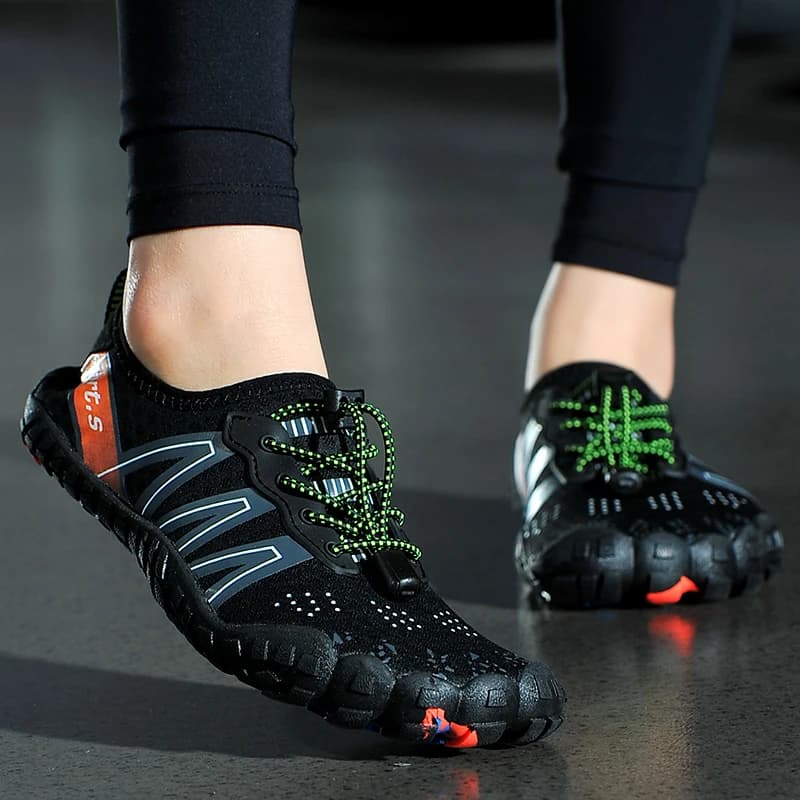 Nuove scarpe per sport acquatici genitore-figlio maschili e femminili, scarpe multifunzionali con suola morbida, fitness per coppie, corsa, nuoto e wa