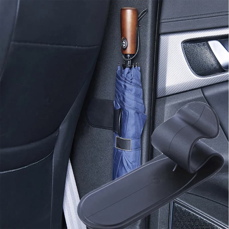 2 pezzi multifunzione gancio per ombrellone per auto clip per Tesla modello 3 modello S modello X modello Y adesivo appeso portaoggetti fibbia rack