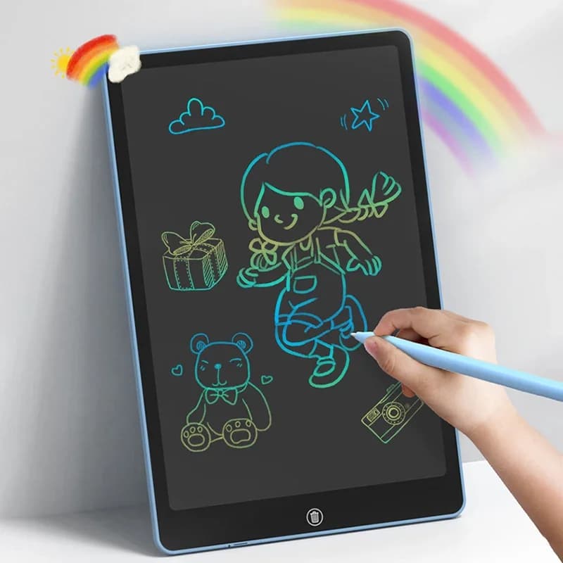 Tavoletta da disegno LCD con carattere a colori da 8,5 pollici Tavoletta da disegno per bambini Graffiti Sketchpad Giocattoli Scrittura a mano Tavolo da disegno magico Regalo giocattolo