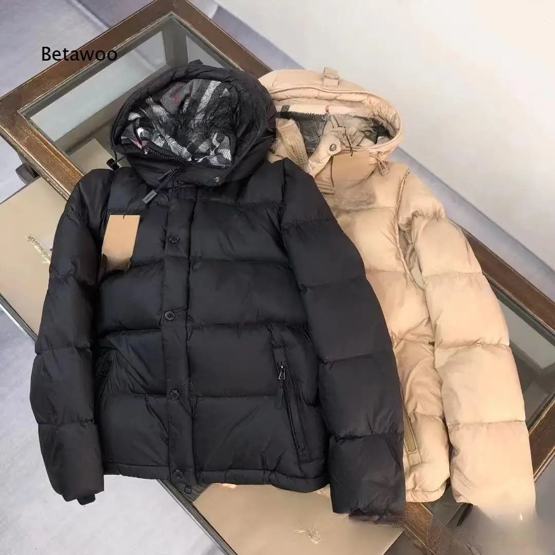 Men Women Detachable Hooded Puffer Jacket Removable Vest Thick Warm Winter Loose Outerwear for Daily Outdoor Cold Wear