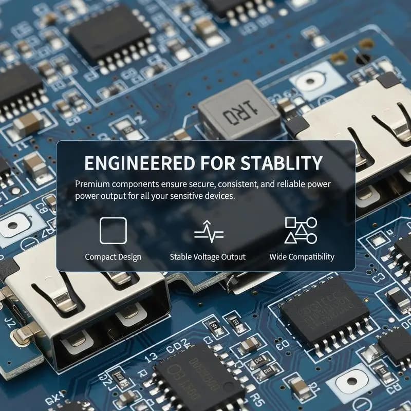 Lithium Battery Charger Board LED Dual USB 5V 2.4A Micro/Type-C USB Mobile Power Bank 18650 Charging Module Circuit Protection