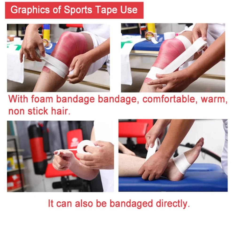Lesioni Autoadesive Cura delle Ferite NO Residuo Appiccicoso Impermeabile Cotone Ceppo Lesioni Benda Nastro Adesivo Aiuto Benda Nastro Sportivo
