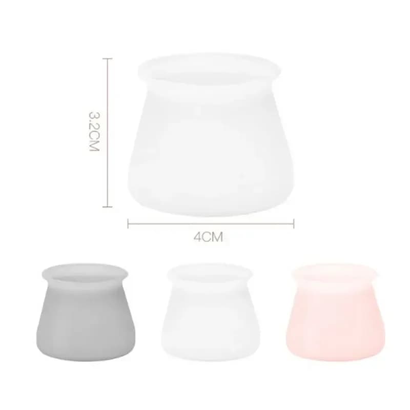 Sedia sedia Foot Cover gamba cuscinetti in gomma gambe del tavolo per mobili coperture piedi protezioni protezione del pavimento giacche antipolvere Pad Items