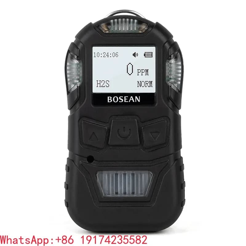 K10 Portable Gas Detector Single Gas Meter Gas Alarm With Low Battery Voltage Reminding