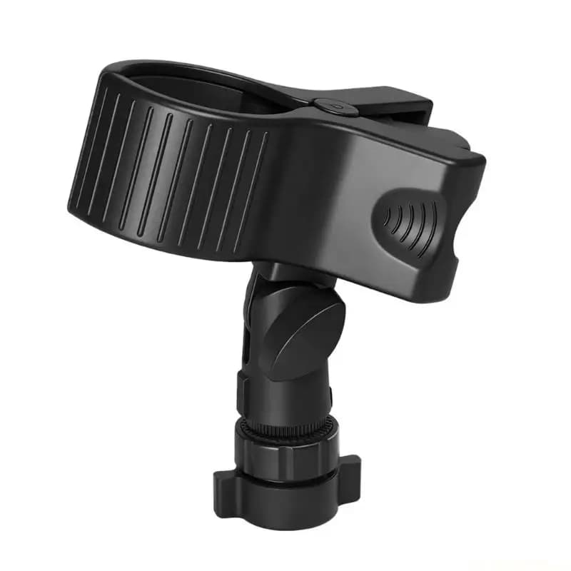 E56B Table Microphone Mounting Support Plastic Spring Mechanism for Recording Studies Transmission in