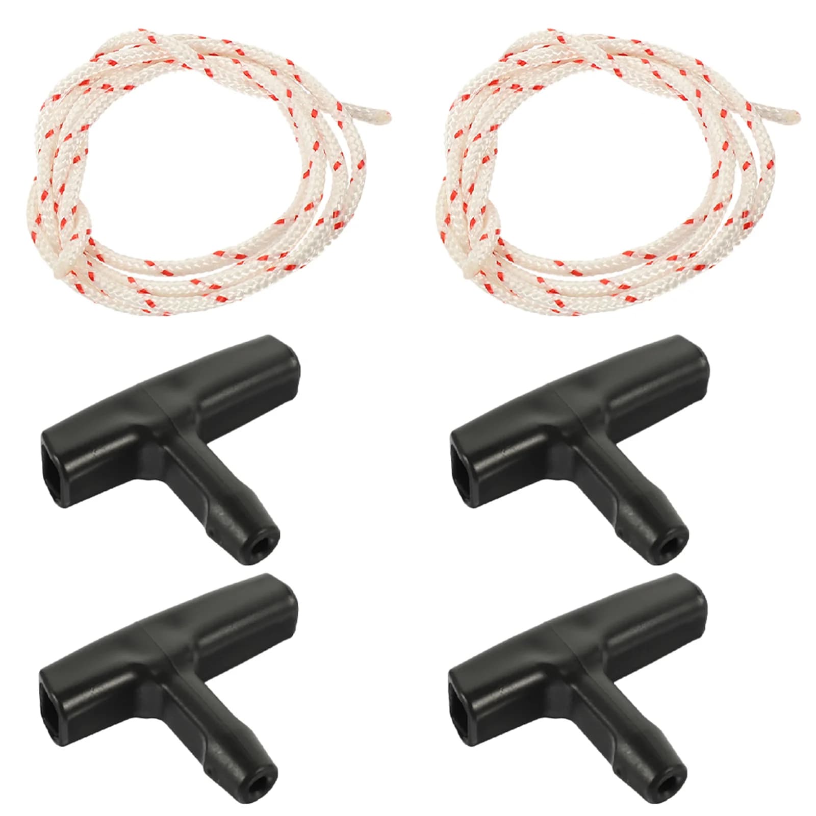 2 set of handles for garage doors, kit of handles for garage doors, emergency release cable, access for attic, cable to pull down, garage door pullers