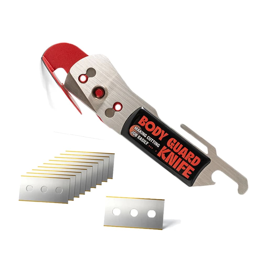 EHDIS Safety Paper Cutter Body Guard Cutting Knife Set with Sharp Metal Blade Vinyl Wrap Window Tint Film Slitter Graphic Cutter