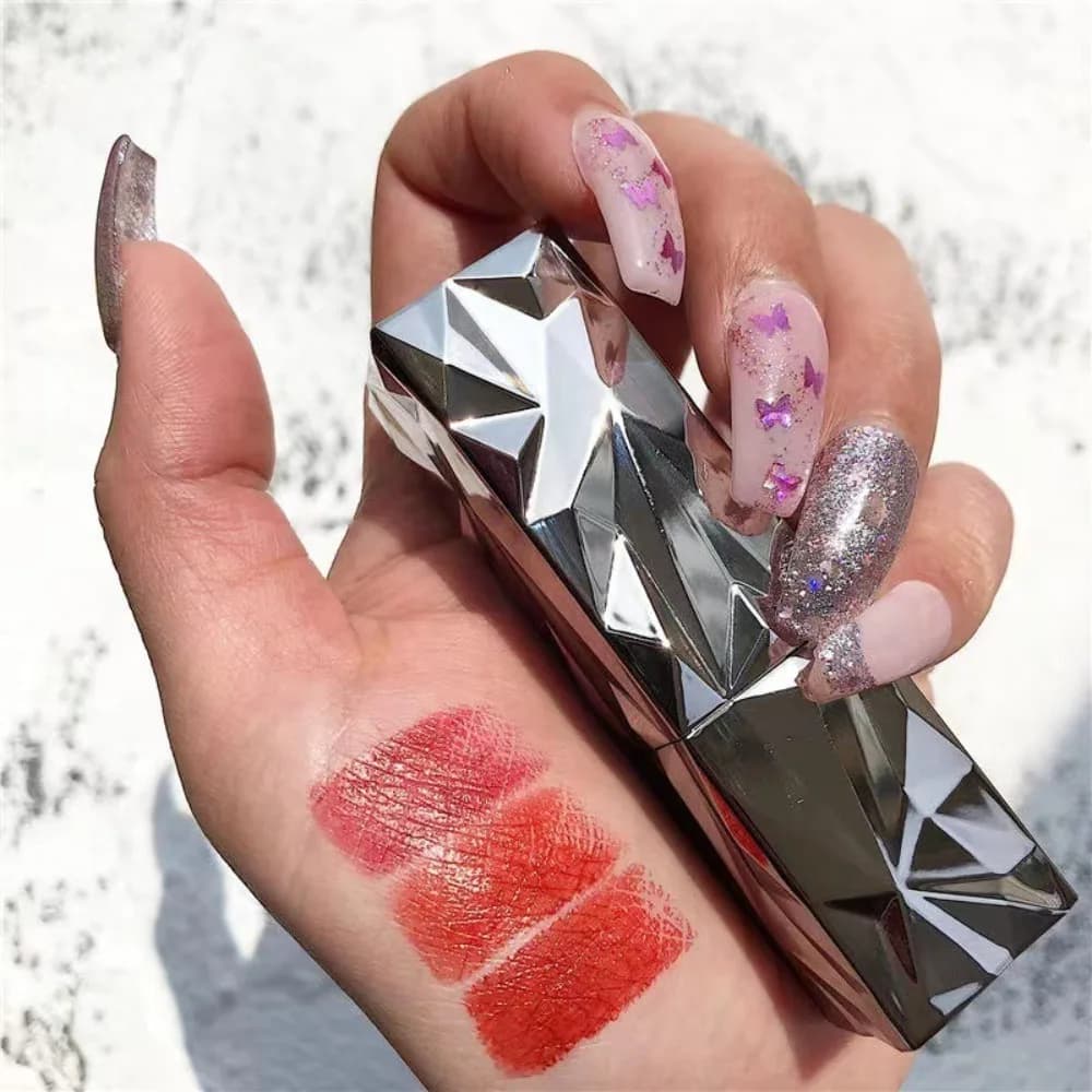 Cosmetic Three-Color 3-Color Lipstick Long Lasting Moisturizing Lip Gloss Non-sticky Not Fading Matte Lipstick