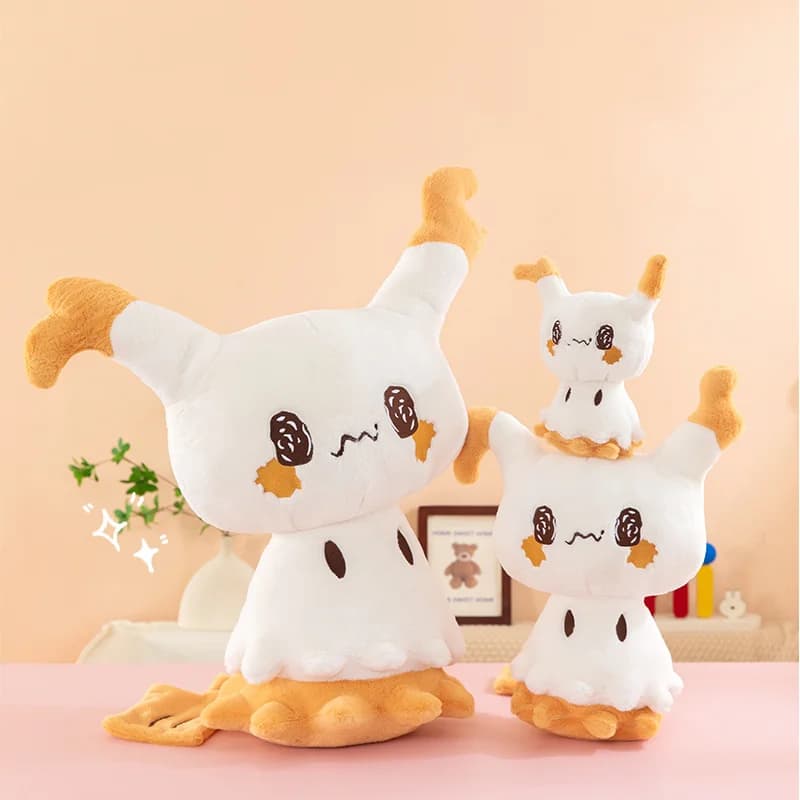 Peluche Pokemon Mimikyu 30/50/75cm, Morbido Pupazzo Cartoon, Cuscino per Abbracciare, Cuscino per Dormire, Regalo, Decorazione per Casa e Divano
