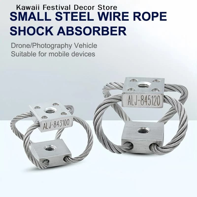 【K】ALJ-84 Wire Rope Vibration Isolator Shock Absorber For Car Vehicle Marine Boat UAV Drone Gimbal Camera Precision Instrument