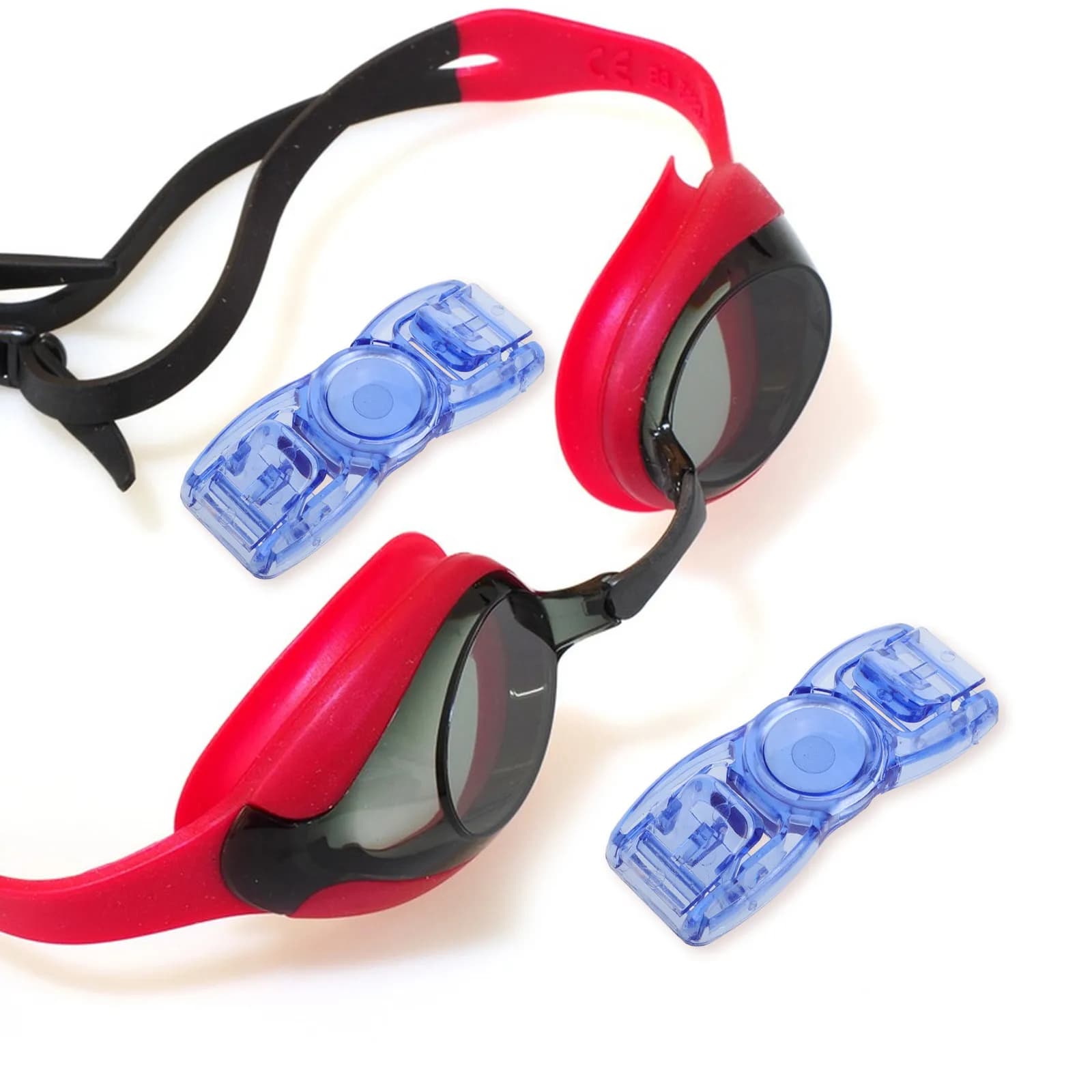 4Pcs Goggles Buckle Set Swim Goggles Accessories Universal Fit Lightweight Compact Quick Secure Attachment Swimming Training