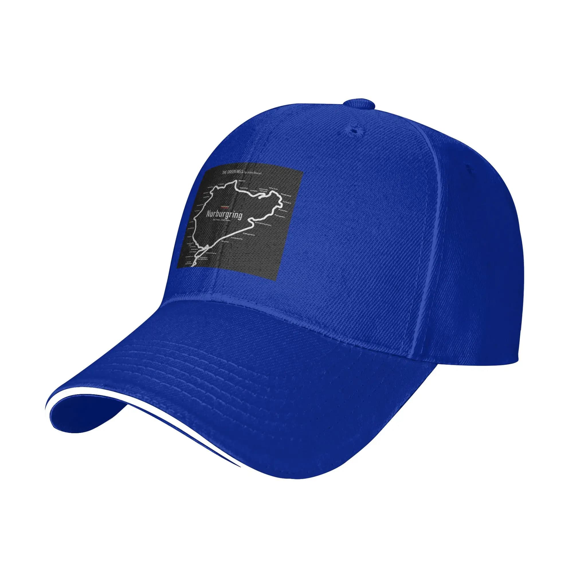 Nurburgring Cap Fashion Casual Baseball Caps Adjustable Hat Hip Hop Summer Unisex Baseball Hats Customizable Polychromatic