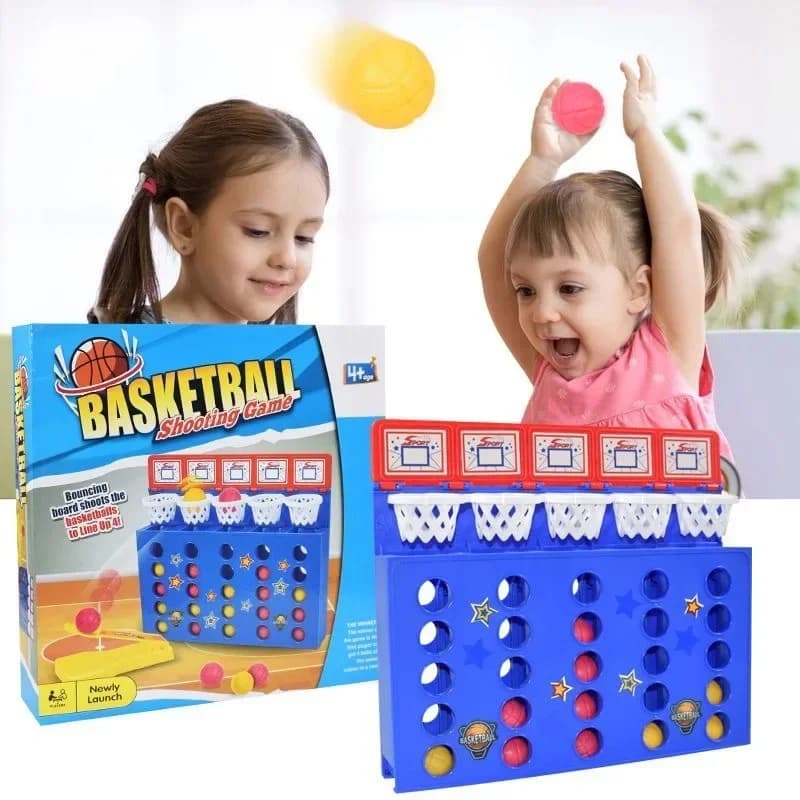 Concorso di tiro con le dita a doppia tiro, gioco di basket per bambini, tiro con Puzzle, gioco da tavolo interattivo genitore-figlio