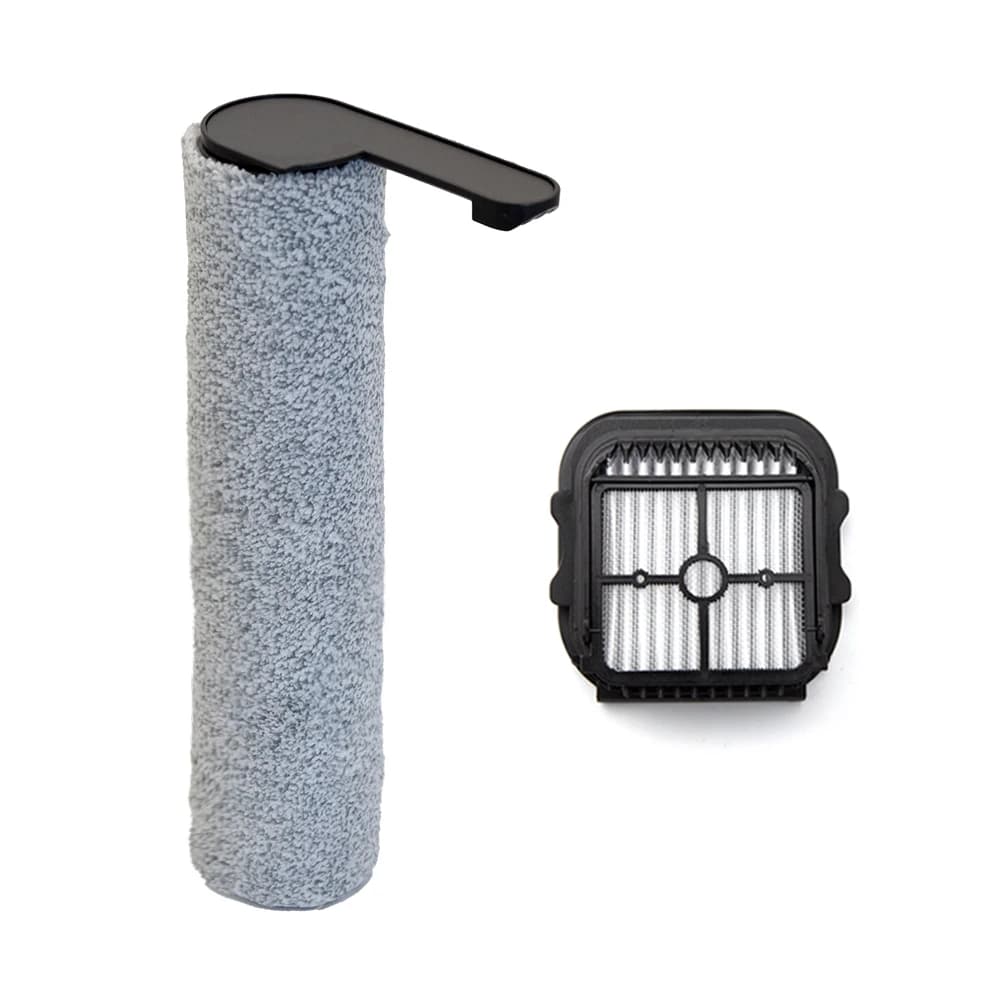 Set di Spazzole a Rullo e Filtro HEPA per Aspirapolvere Wet & Dry Laresar S7 Pro, Accessori con Spazzola a Rullo Morbida