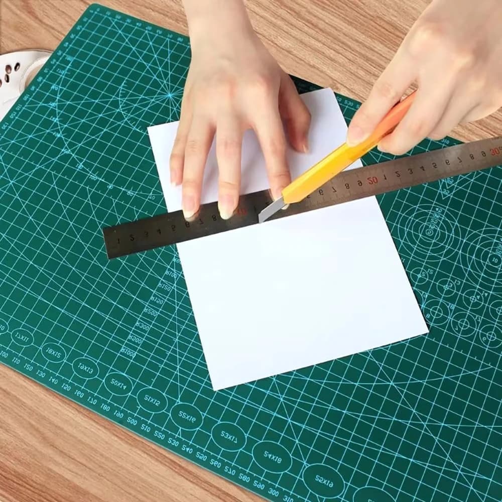 A3 A4 PVC Cutting Mat Cutters Patchwork Workbench Sewing Manual Engraving DIY Handmade leather tool with double side bearing