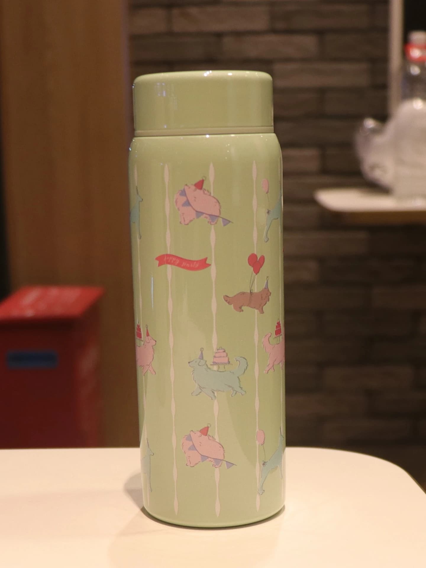 Borraccia Termica Portatile in Acciaio Inossidabile da 36 oz, Design Cartone Animato Carino per Studenti, Uso Scolastico, Versione Femminile, Alta Estetica