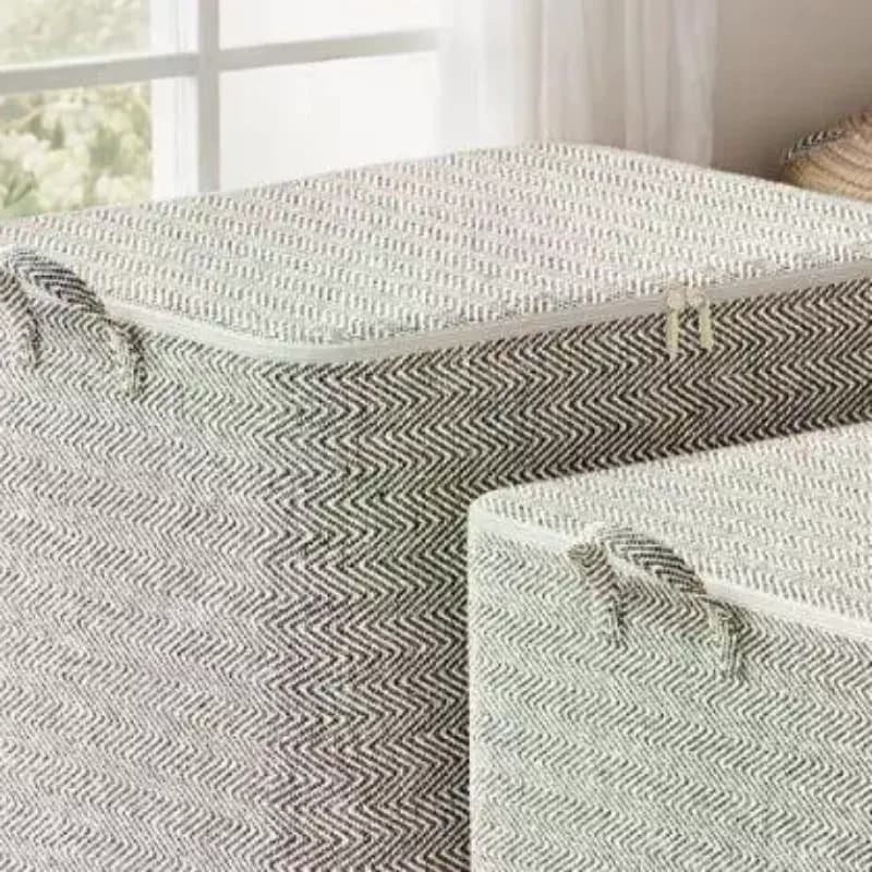220 Liters Large Clothes Storage Box with Cover Large Storage Bag for Foldable Children's Bedding Bag