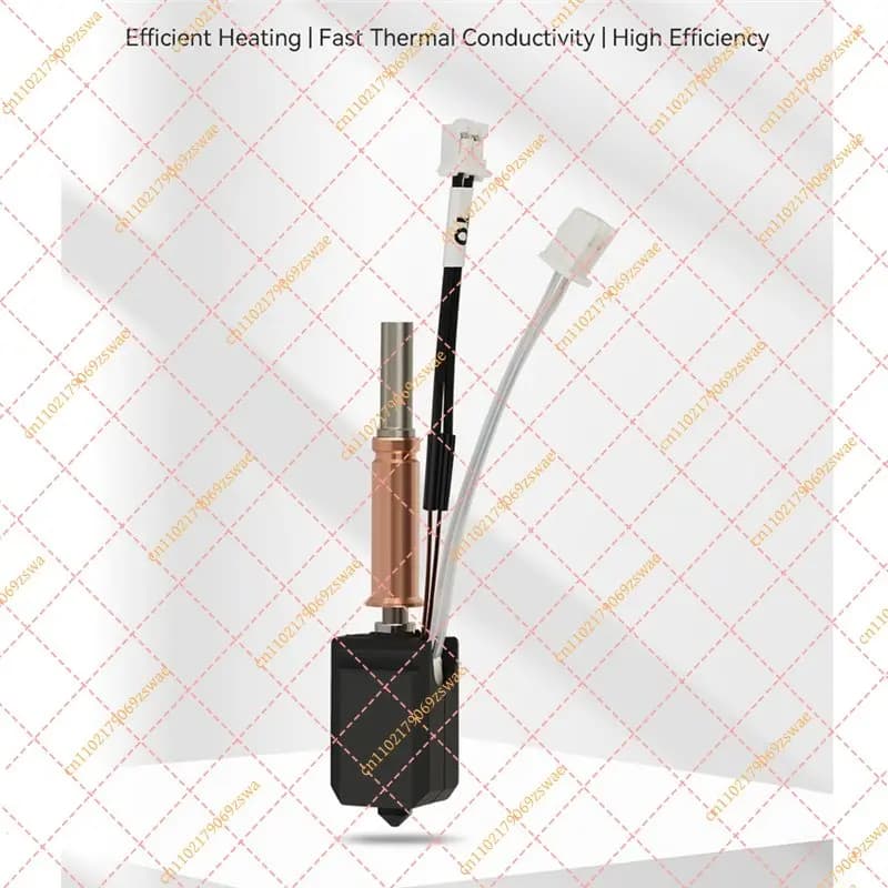 Hardened Steel Hotend Kit 0.4mm, 2-Set Upgrade Nozzle Assembly for 3D Printer