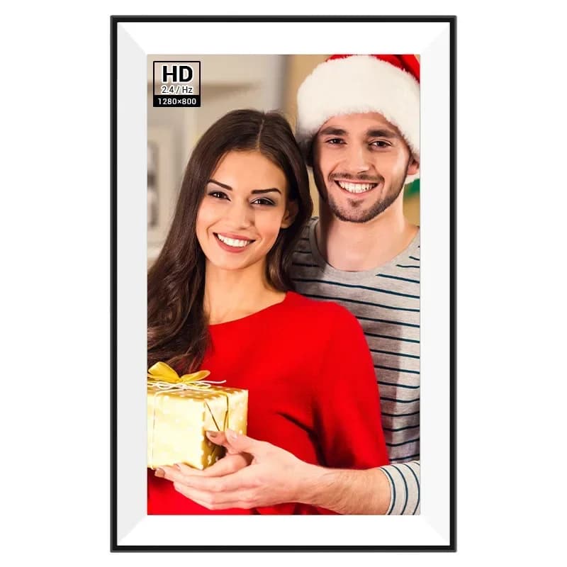 New 10.1 Inch Frame Digital Frame with Cloud, WiFi, Video & Image Reader, Electronic Intelligence, Cloud Album