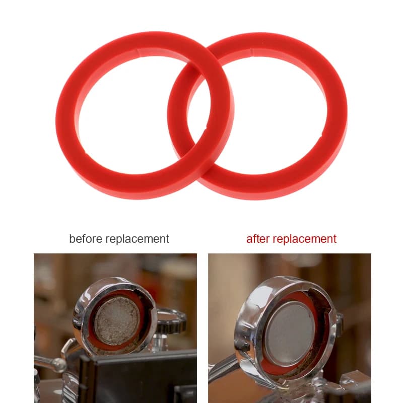 (HB05)E61 Silicone Group Gasket 8.0MM Group Head Kit For Gaggia Coffee Machin O-Ring Gasket Coffeeware Leak-Proof Seal 73x57x8MM