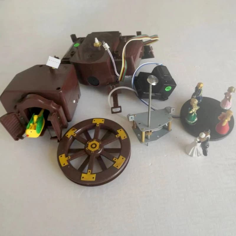 Meccanismo dell'orologio da parete per uccelli cuco Movimento silenzioso Orologio da parete a pendolo Parti di riparazione Movimento al quarzo multifunzionale paese