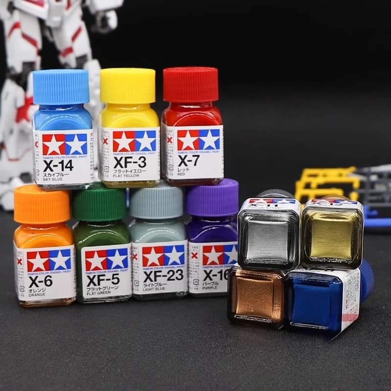 Diluent Oily TAMIYA X1-24 Oil- Base Color Painting Enamel Paint Thinner Military GK Soldier Model Making Tool Solvent wipe