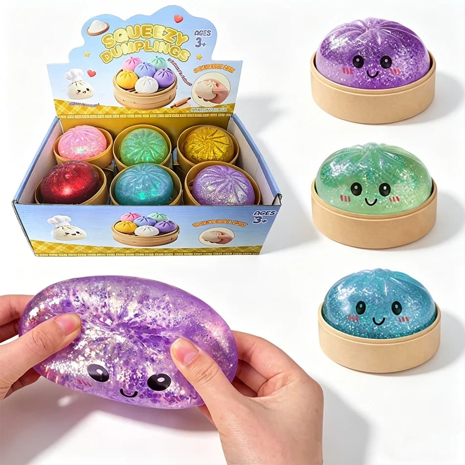 Squishy: Allevia lo stress e rilassa i muscoli. Giocattoli in pasta riutilizzabili a bassa pressione per decorazioni domestiche e da ufficio. Regali quotidiani