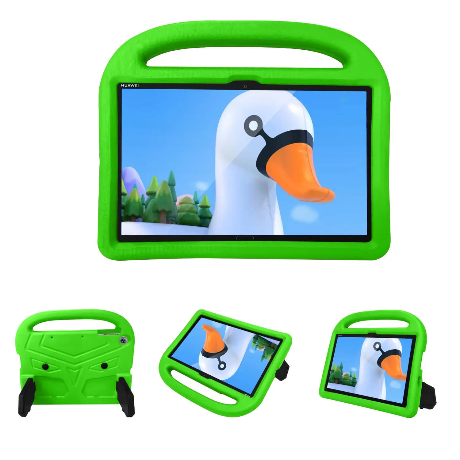 Custodia per bambini in EVA per Huawei MatePad T10 9.7" T10S 10.1" MediaPad M5 M6 10.8" T5 10.1" T3 9.6" con supporto e impugnatura portatile