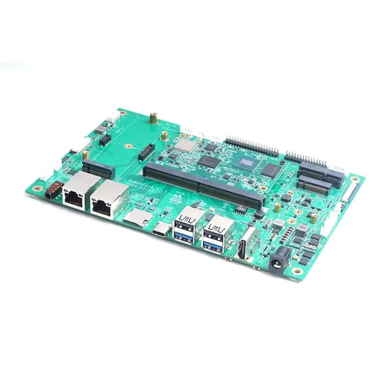 Scheda SMARC Industriale con Decodifica 4K VP9, Doppia Ethernet Gigabit, Pronta per 5G, Scheda AI Edge Computing Cortex-A53/M7 per Automazione Industriale