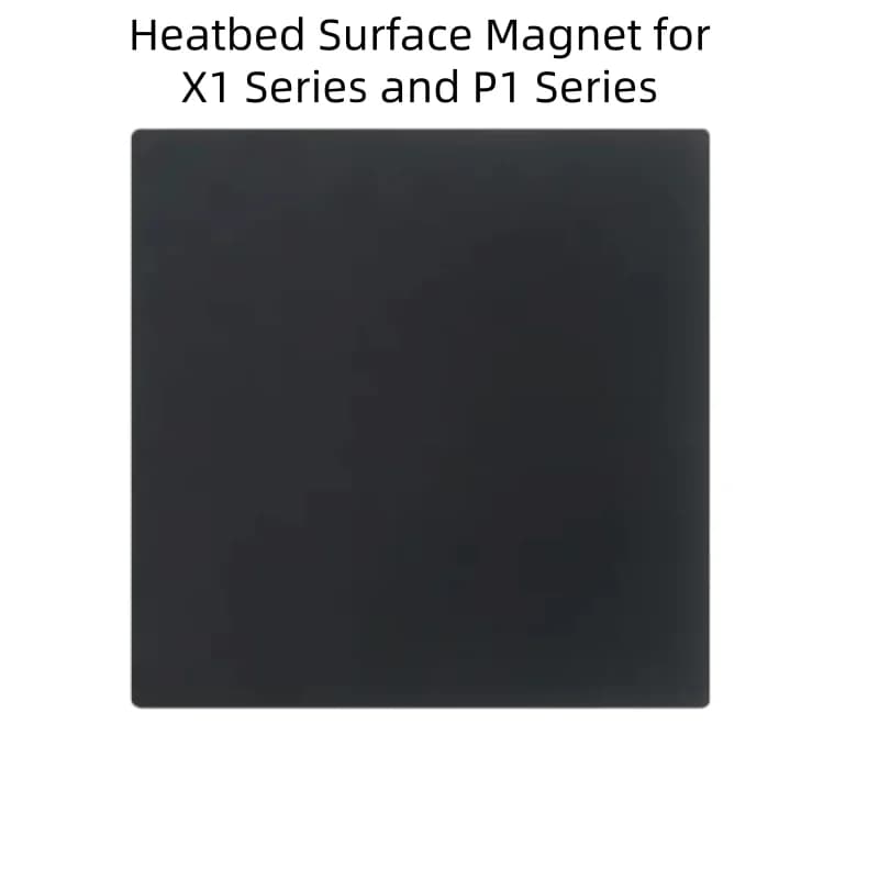 Magnete di superficie del piano riscaldato senza ritaglio per la parte della stampante 3D Bambu Lab X1 Series e P1 Series