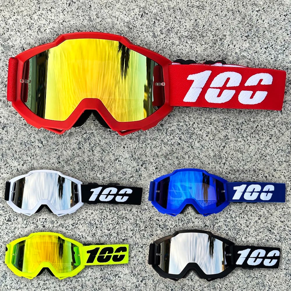 Occhiali da Moto, Lenti HD di Sicurezza per Motocross, Occhiali per Moto da Cross, ATV, Sci, MTB, Occhiali da Sole per Ciclismo Outdoor