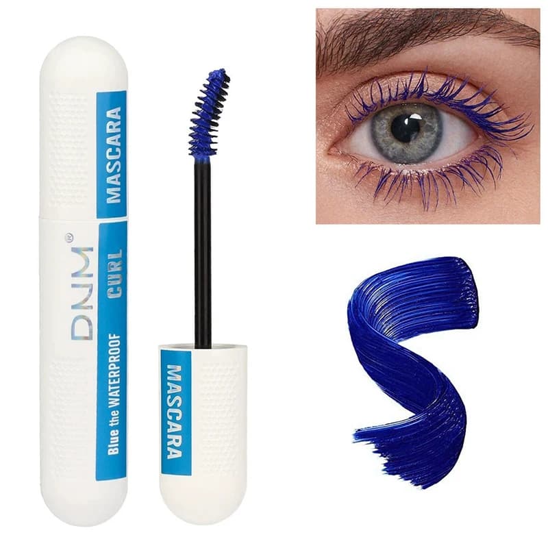 [T81] 1 Pc Mascara Colorful Cream Raincoat Long Life for Incurvant Eyelashes - Moisturizing and Enhancing