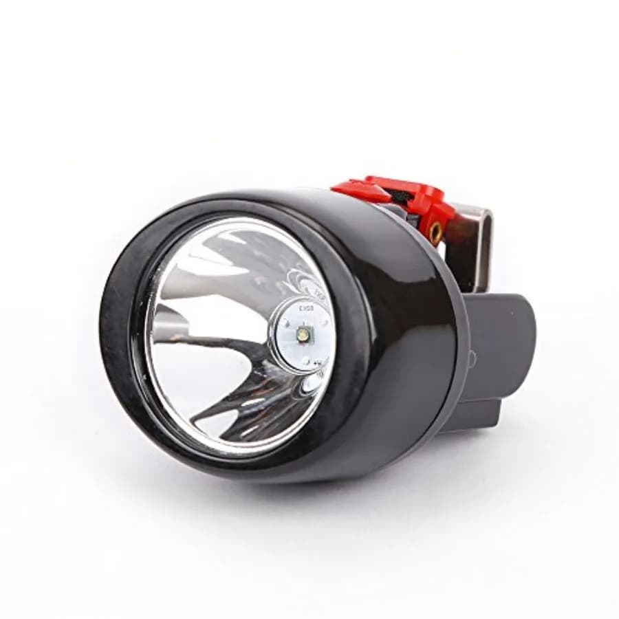 Lampada Frontale LED Ricaricabile per Minatori, Impermeabile e Antideflagrante, Luce di Sicurezza per Elmetto, Super Luminosa per Miniere Sotterranee