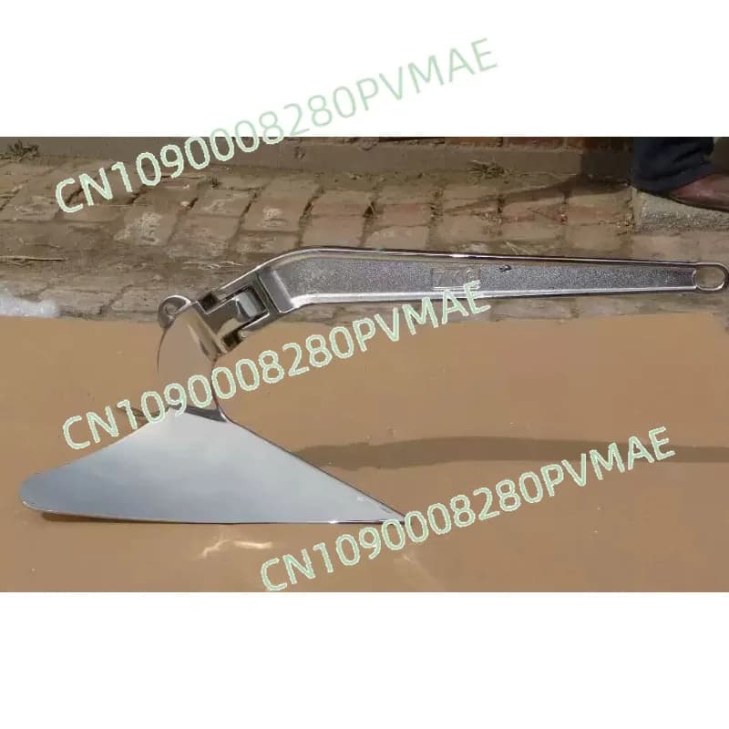 Ancora per barca in acciaio inossidabile 316 da 10 kg, ancora per barca stile Delta da 22 libbre, accessori marini lucidati