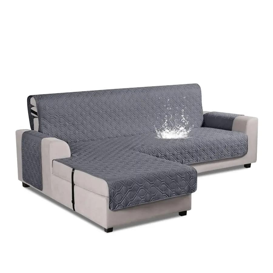 Seat cover Improved, 100% Waterproof, L-shaped, Reversible, for Corner Sofa