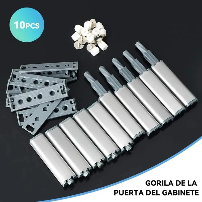 Magnetic Push To Open Cabinet Latches Touch Damper Buffer Drawer Push Latch Door Stopper Furniture Hardware Accessories